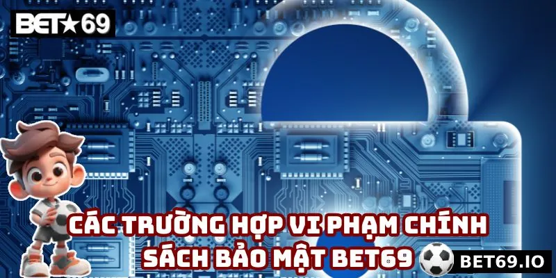 Những trường hợp vi phạm quy định của nhà cái Bet69